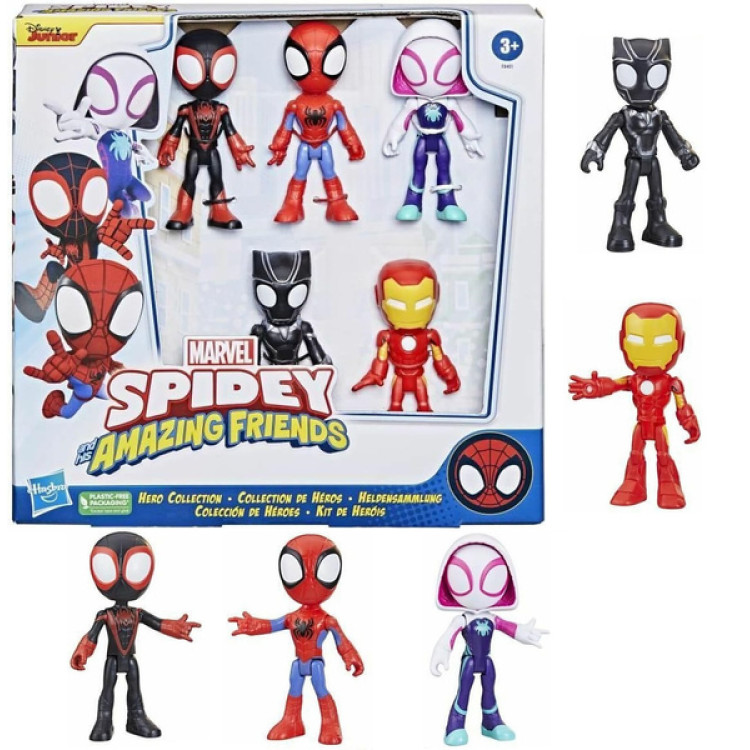 Sada 5 Figúrok – zo Série Spidey a jeho super kamaráti